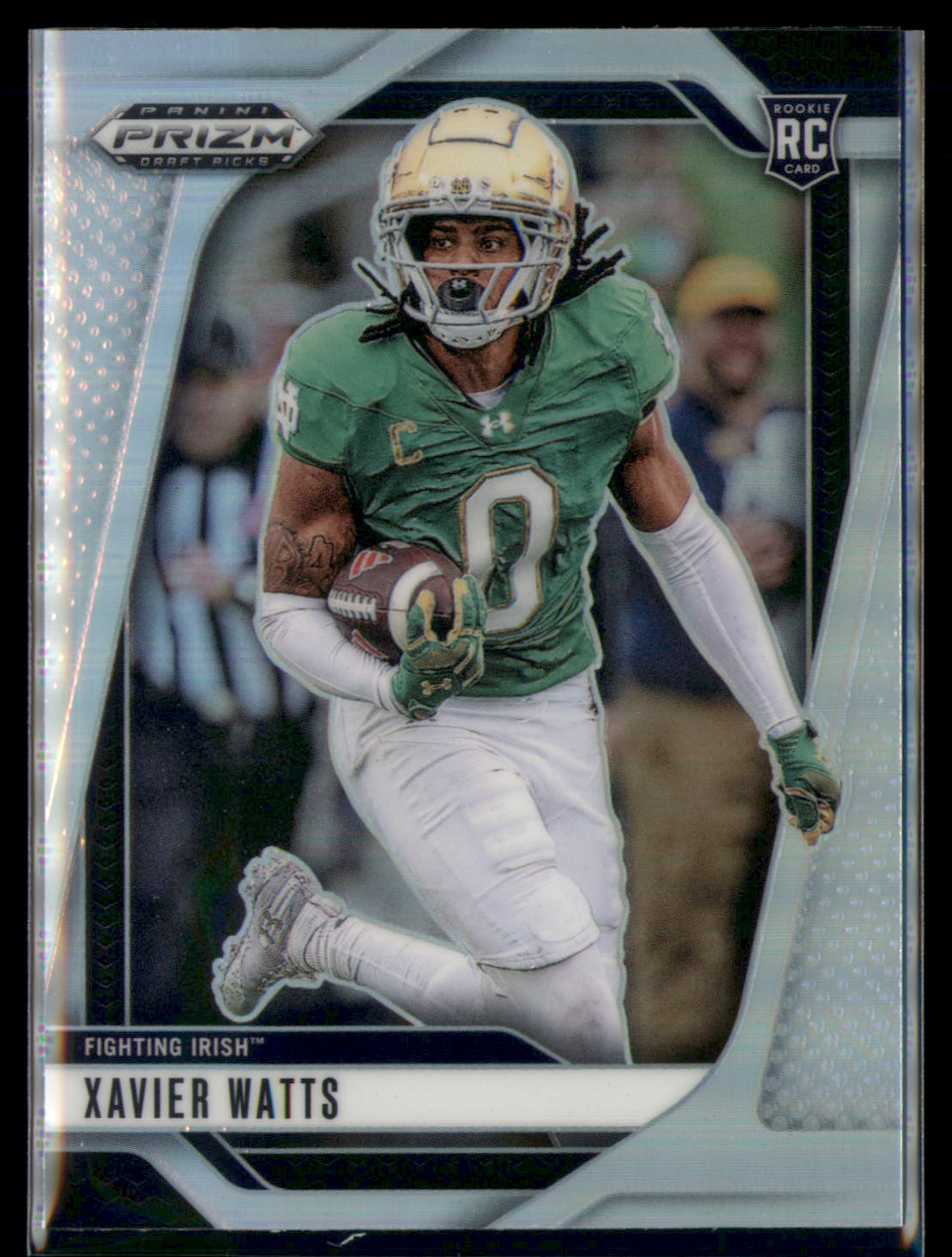 2025 Panini Prizm Draft Picks #77 Xavier Watts Prizms Silver HOLO