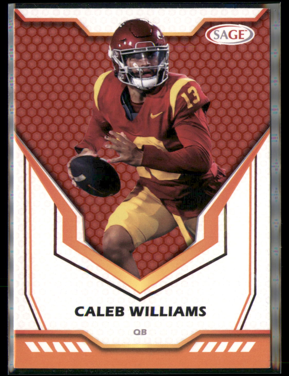 2024 SAGE HIT Low Series Red Caleb Williams #13
