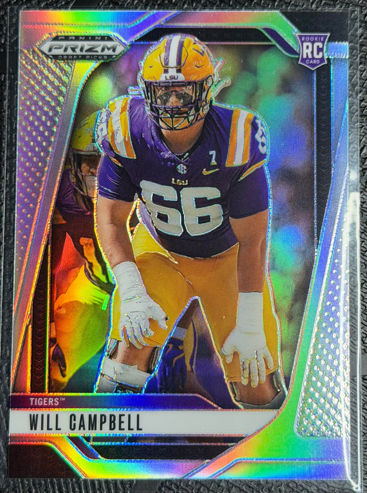 2025 Panini Prizm Draft Picks #54 Will Campbell Prizms Silver