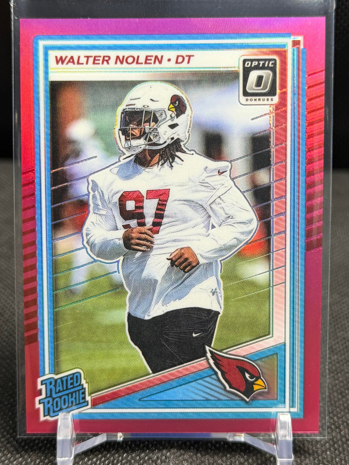 2025 Donruss Optic #276 Walter Nolen Pink