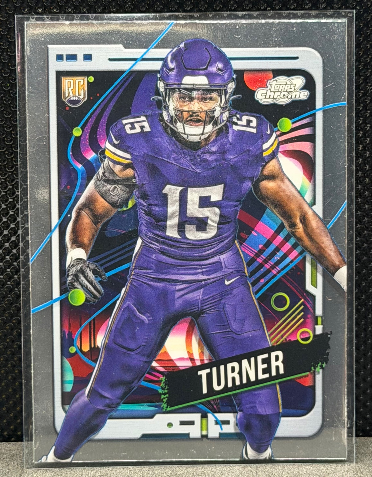 2024 Topps Chrome Cosmic #161 Dallas Turner