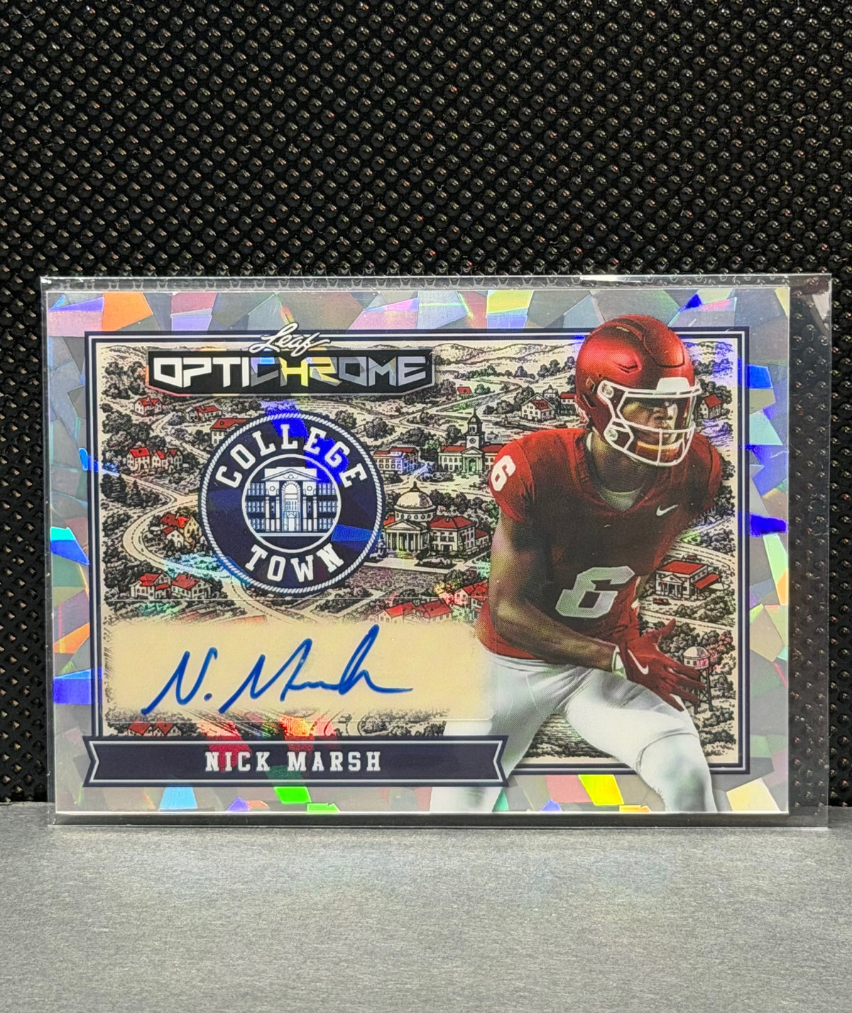 2026 Leaf Optichrome – College Town Autograph Nick Marsh 1/1