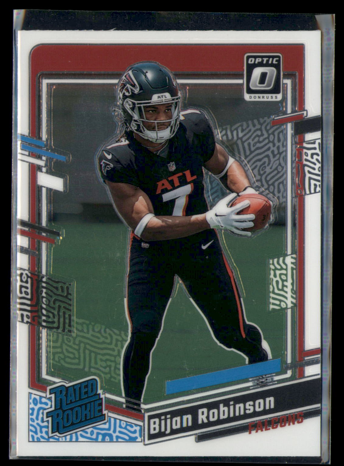 2023 Donruss Optic #206 Bijan Robinson