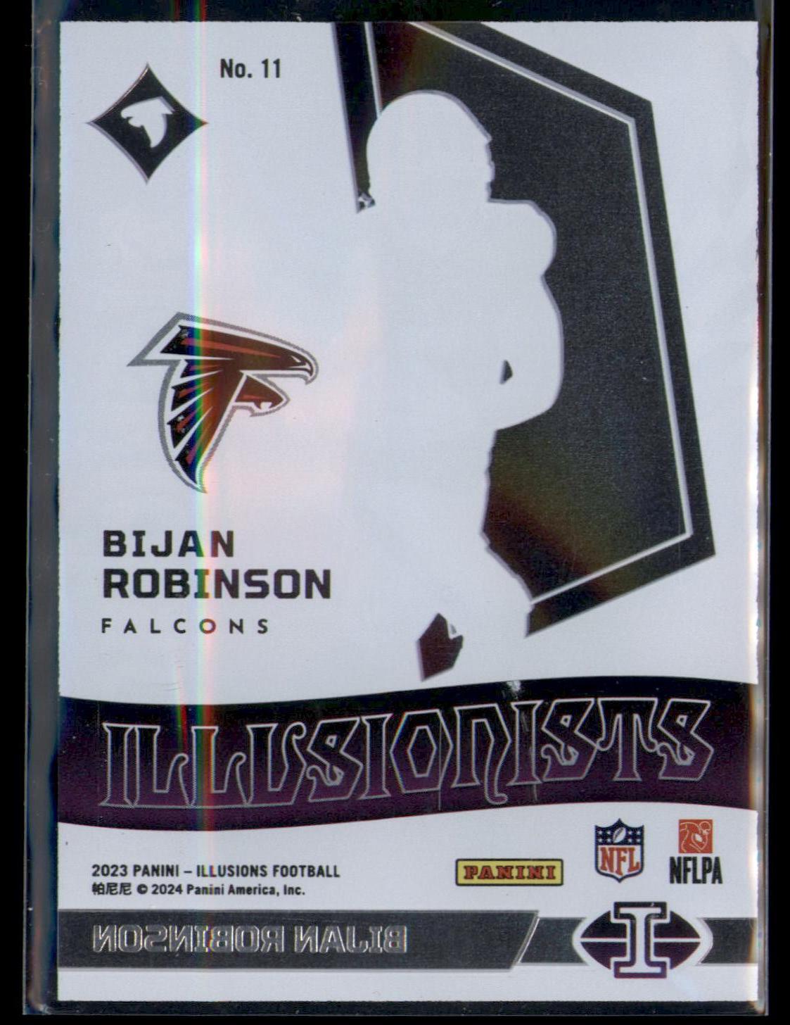 2023 Panini Illusions #11 Bijan Robinson Illusionists