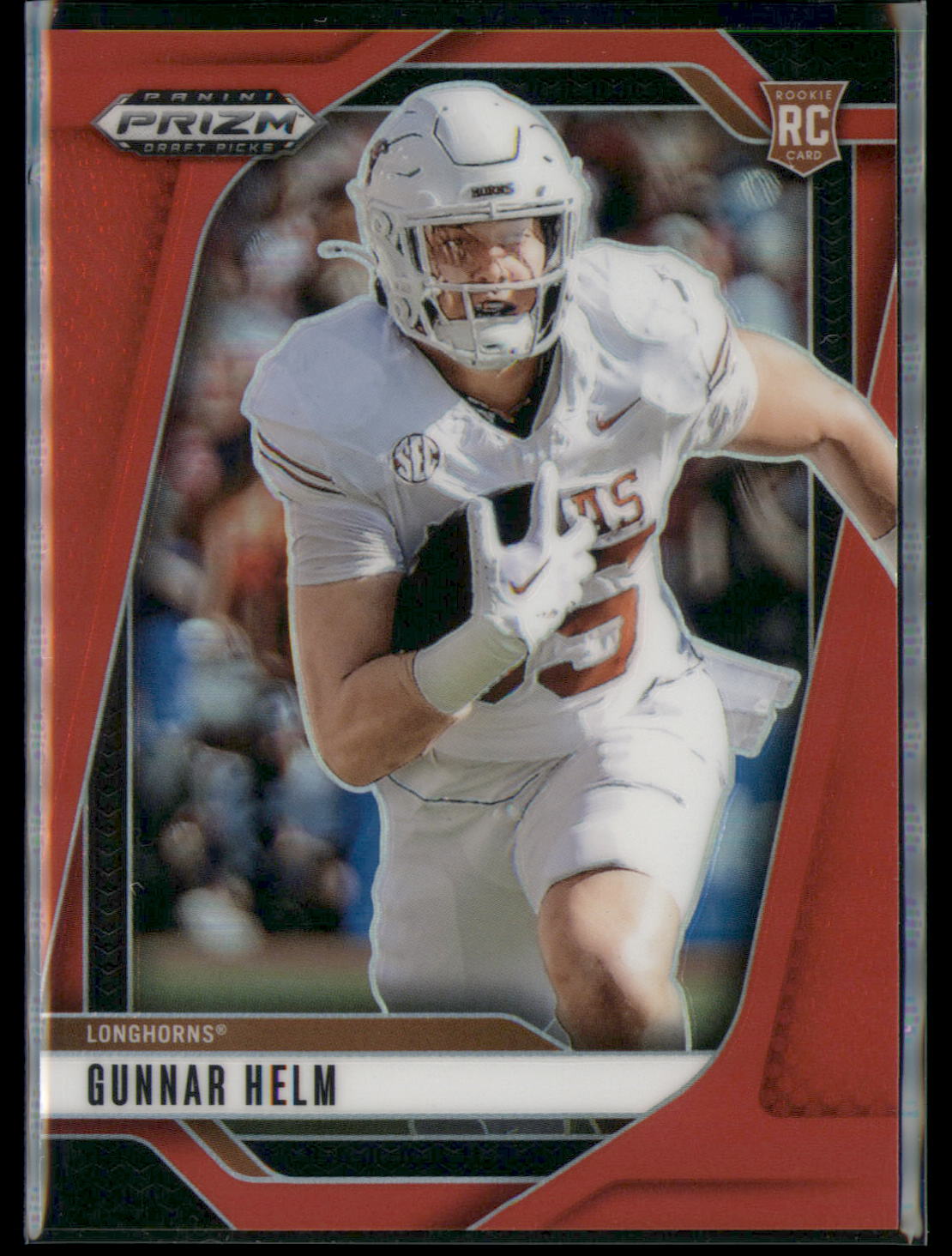 2025 Panini Prizm Draft Picks #128 Gunnar Helm Prizms Red #/399