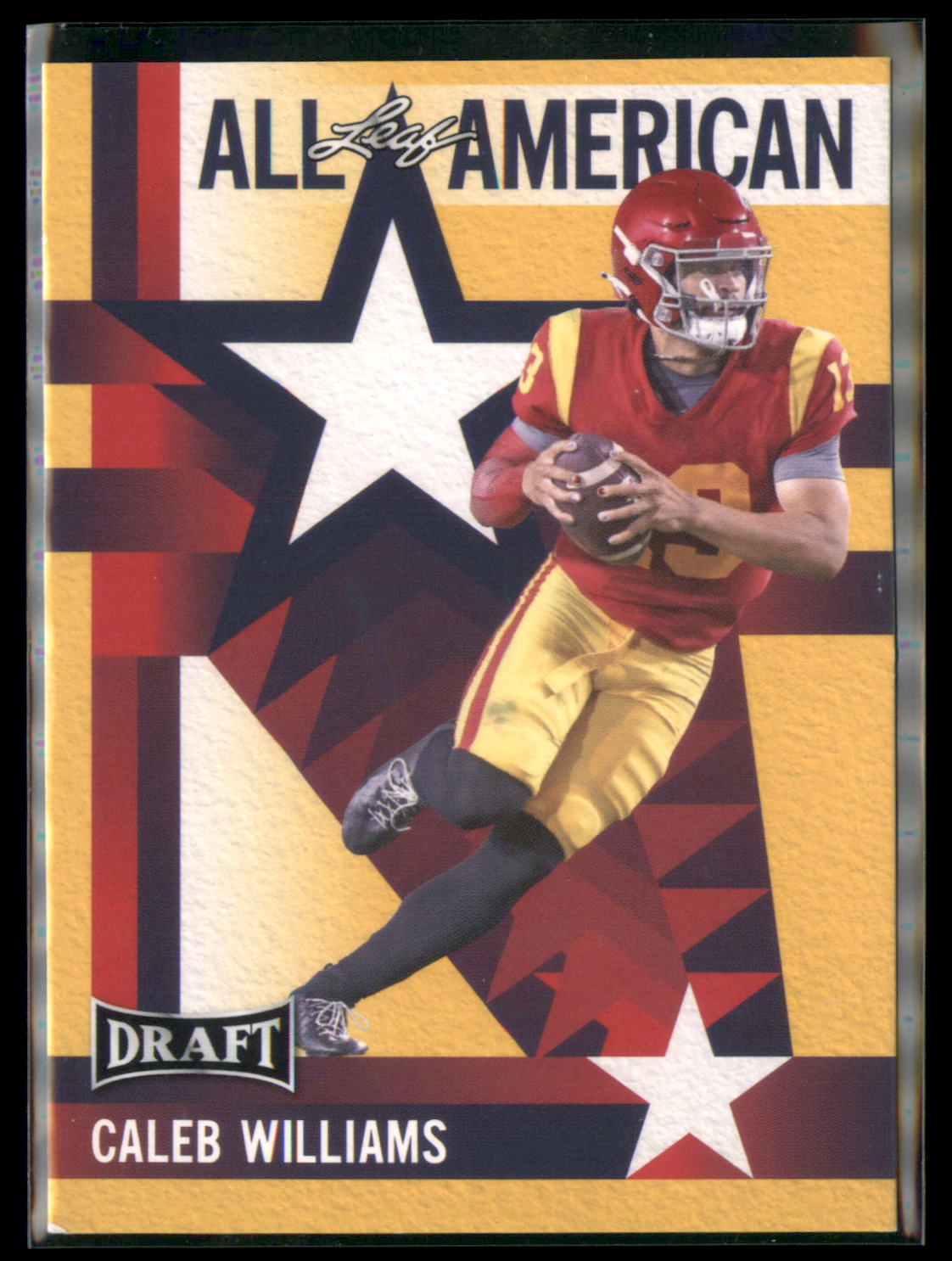 2023 Leaf Draft #11 Caleb Williams Gold
