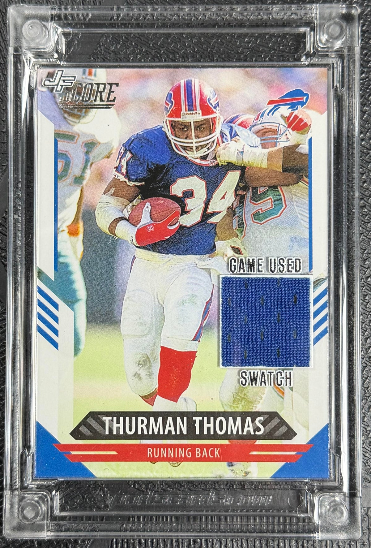 2021 Score # 26 THURMAN THOMAS Buffalo Bills With Player Worn Patch