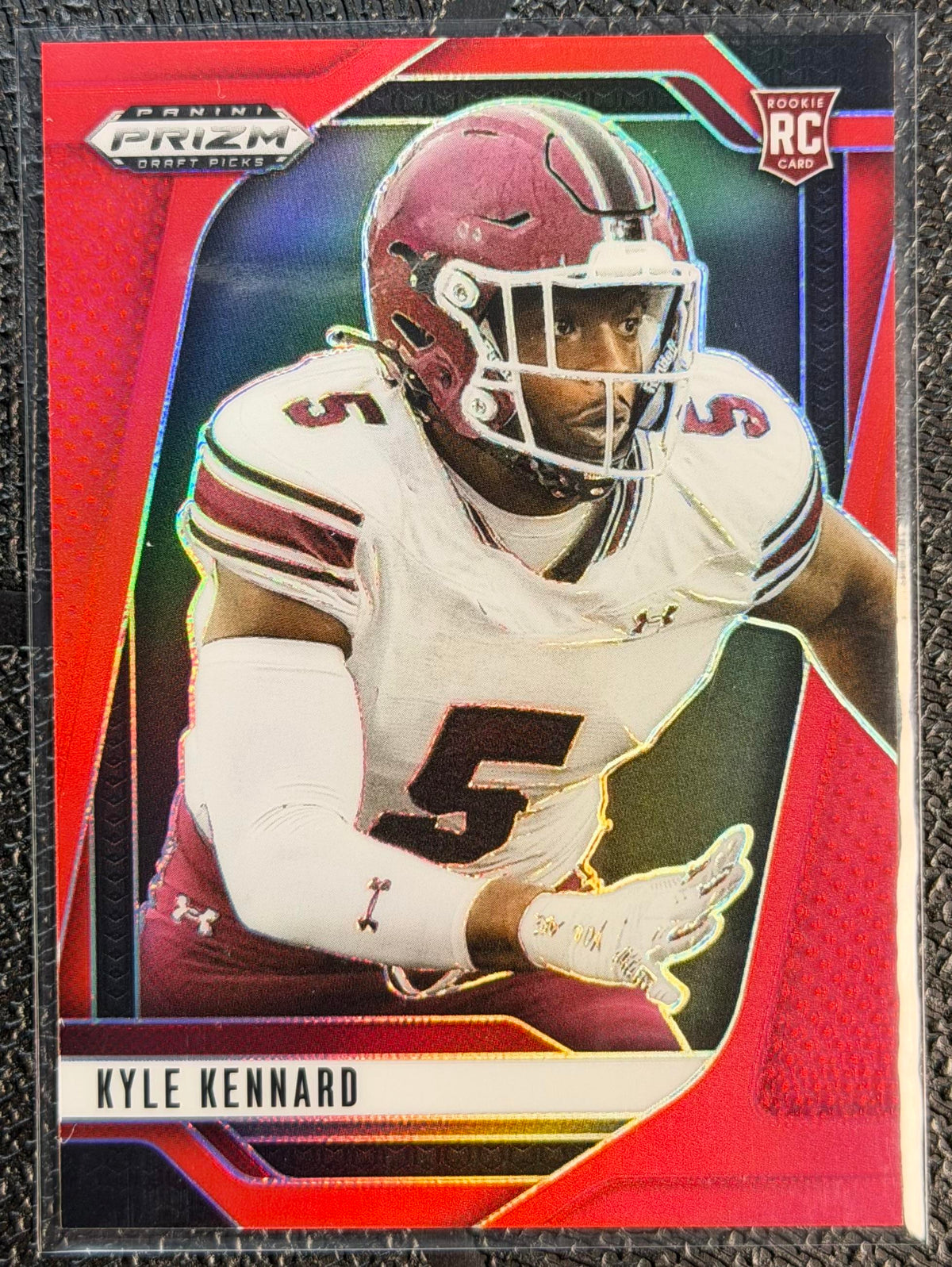 2025 Panini Prizm Draft Picks #111 Kyle Kennard Prizms Red #/399