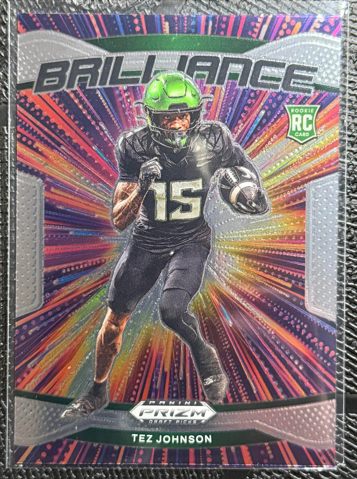 2025 Panini Prizm Draft Picks #20 Tez Johnson Brilliance