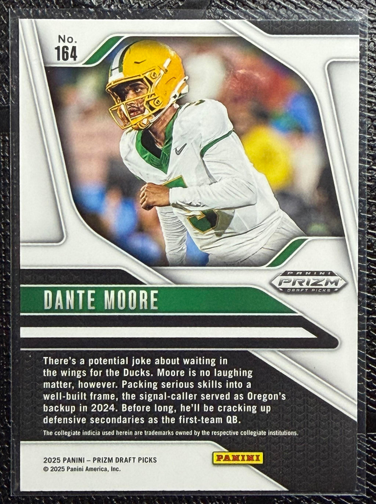 2025 Panini Prizm Draft Picks #164 Dante Moore