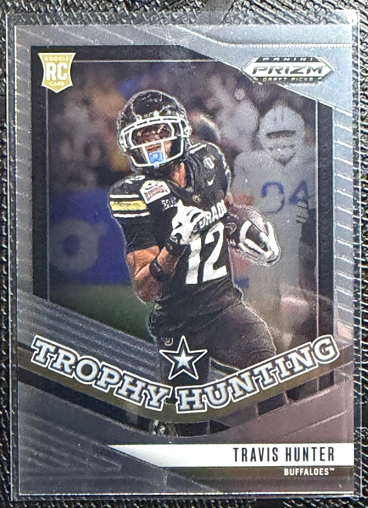 2025 Panini Prizm Draft Picks #20 Travis Hunter Trophy Hunting