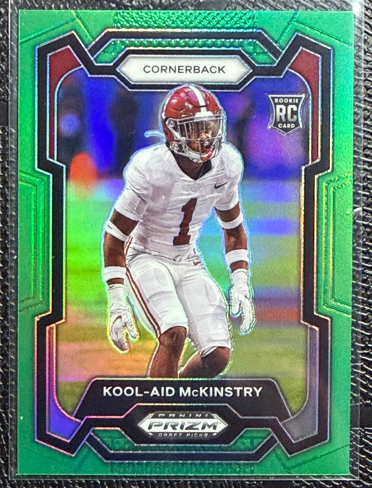 2024 Panini Prizm Draft Picks #117 Kool-Aid McKinstry Green