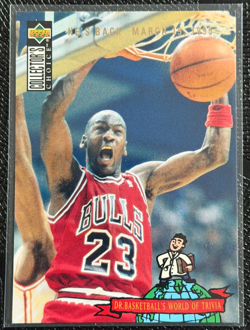 1994-95 Collector's Choice - Silver Signature #402 Michael Jordan