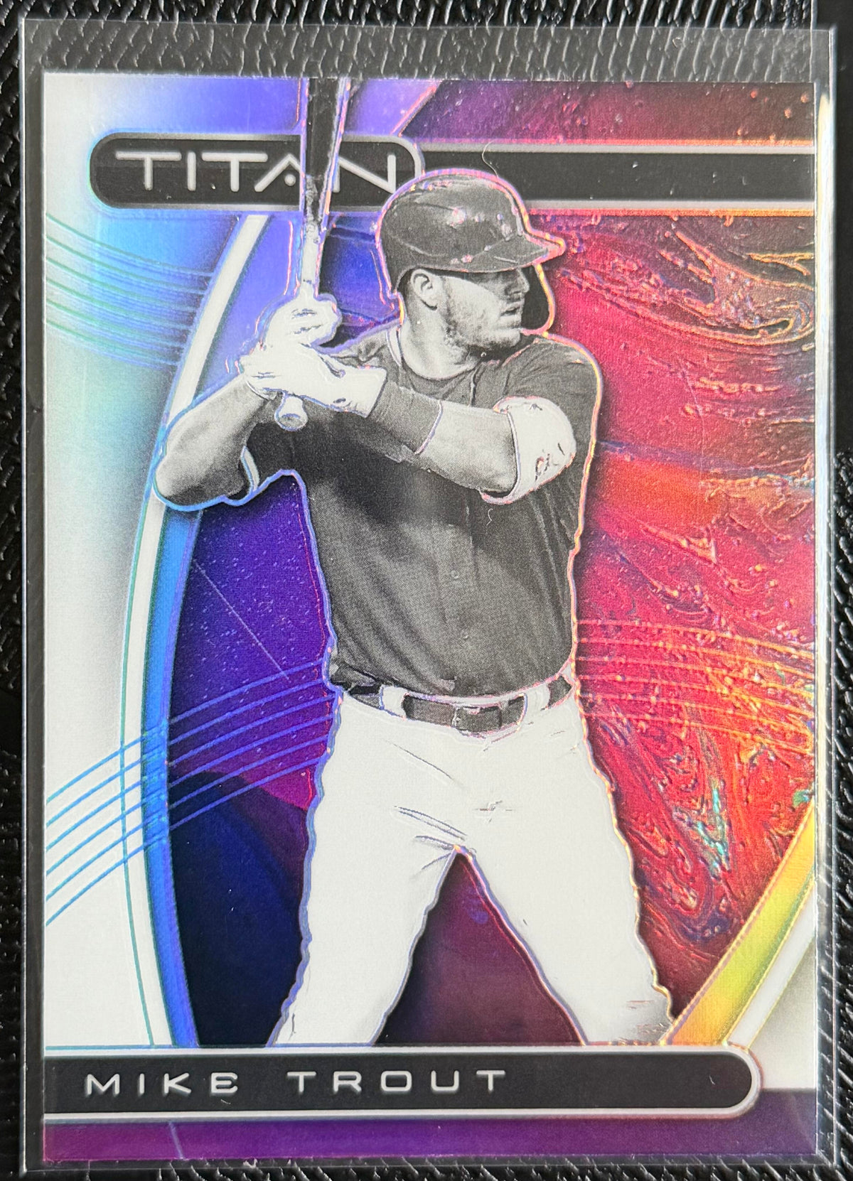 2021 Panini Chronicles #16 Mike Trout Titan Holo