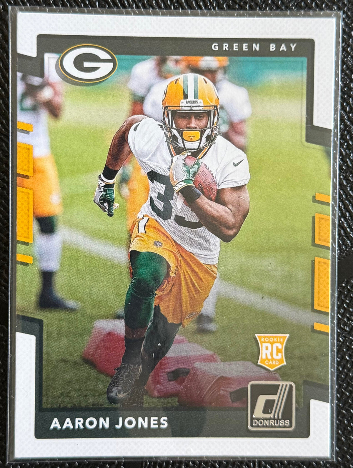 2017 Donruss #385 Aaron Jones RC