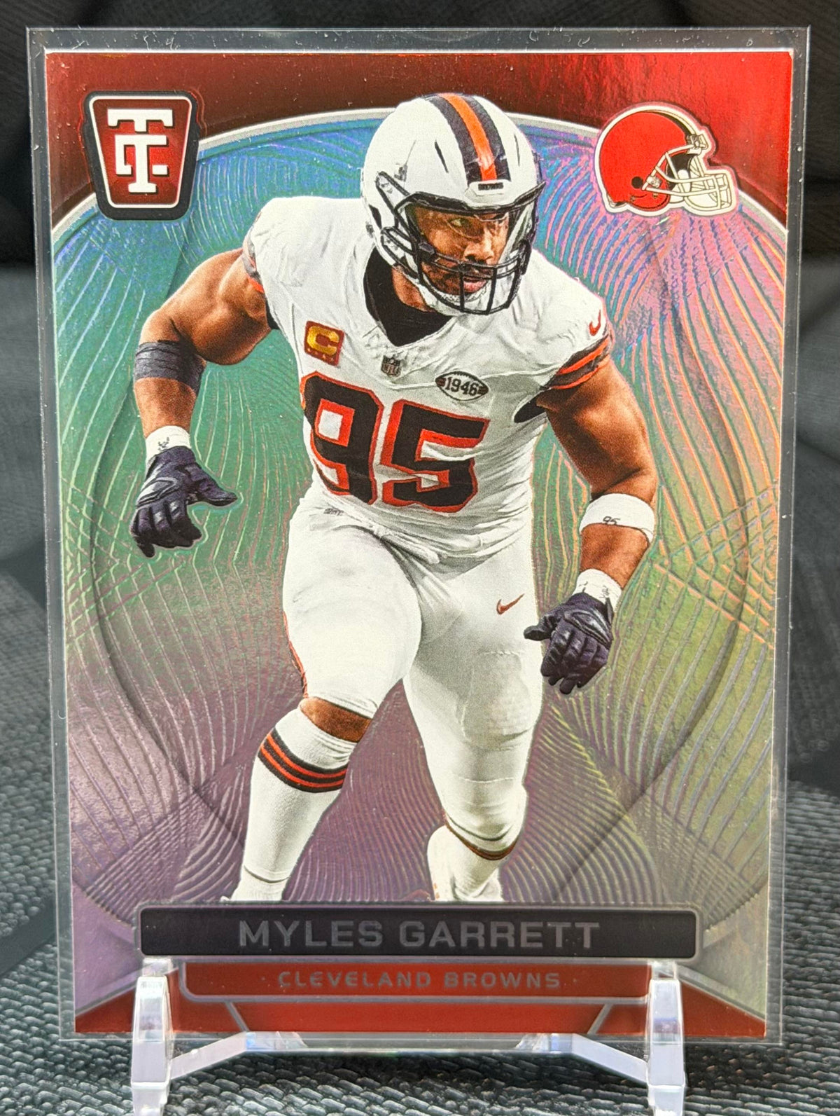 2024 Panini Totally Certified #23 Myles Garrett Mirror