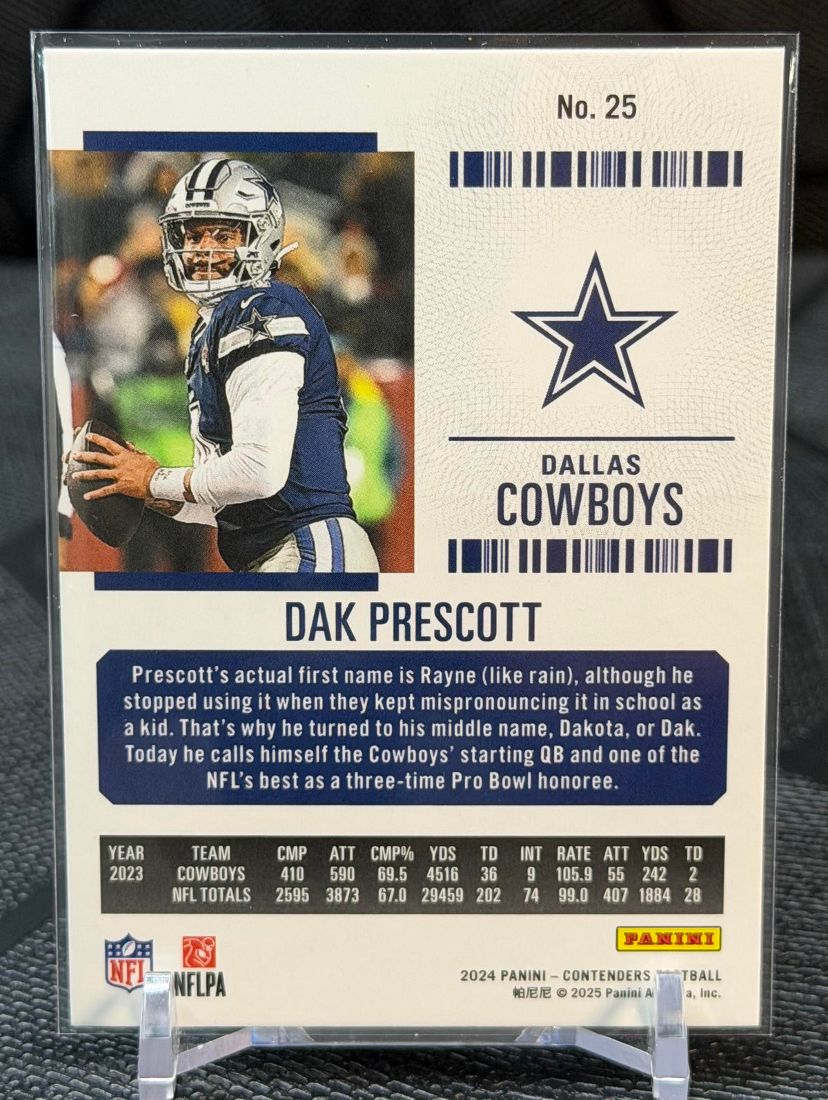 2024 Panini Contenders #25 Dak Prescott Retail