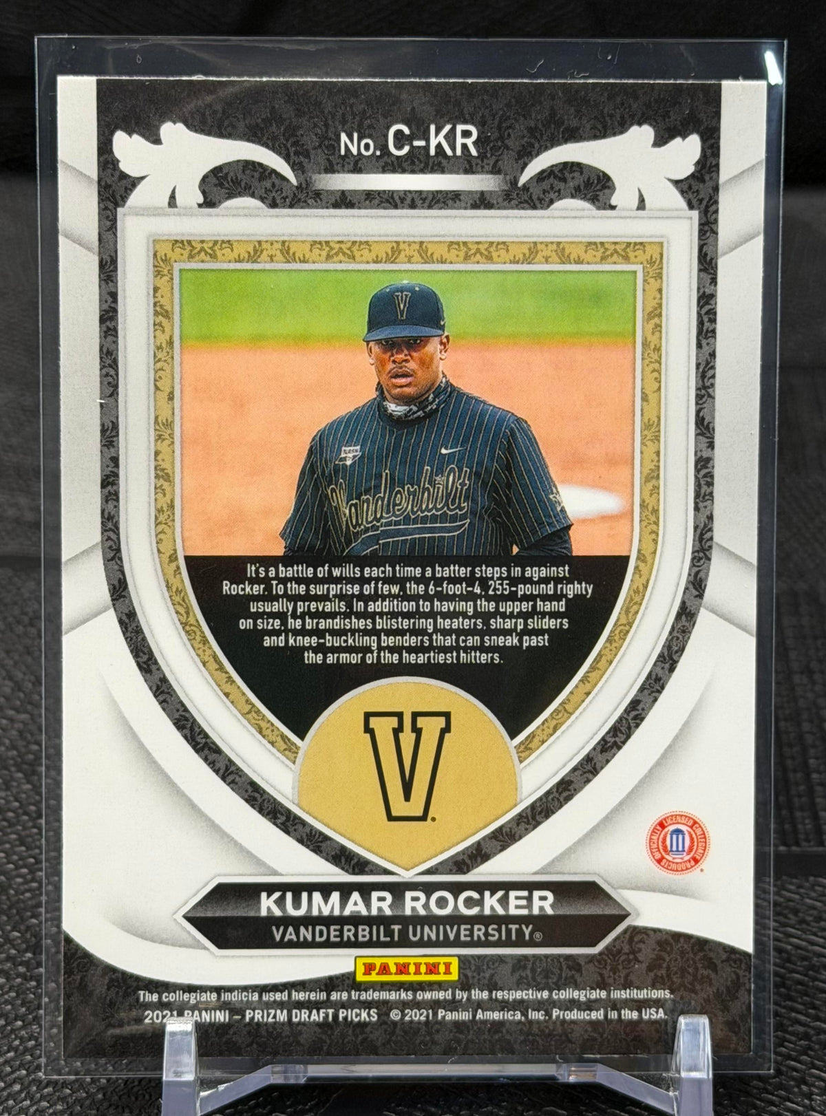 2021 Panini Prizm Draft Picks #C-KR Kumar Rocker Crusade