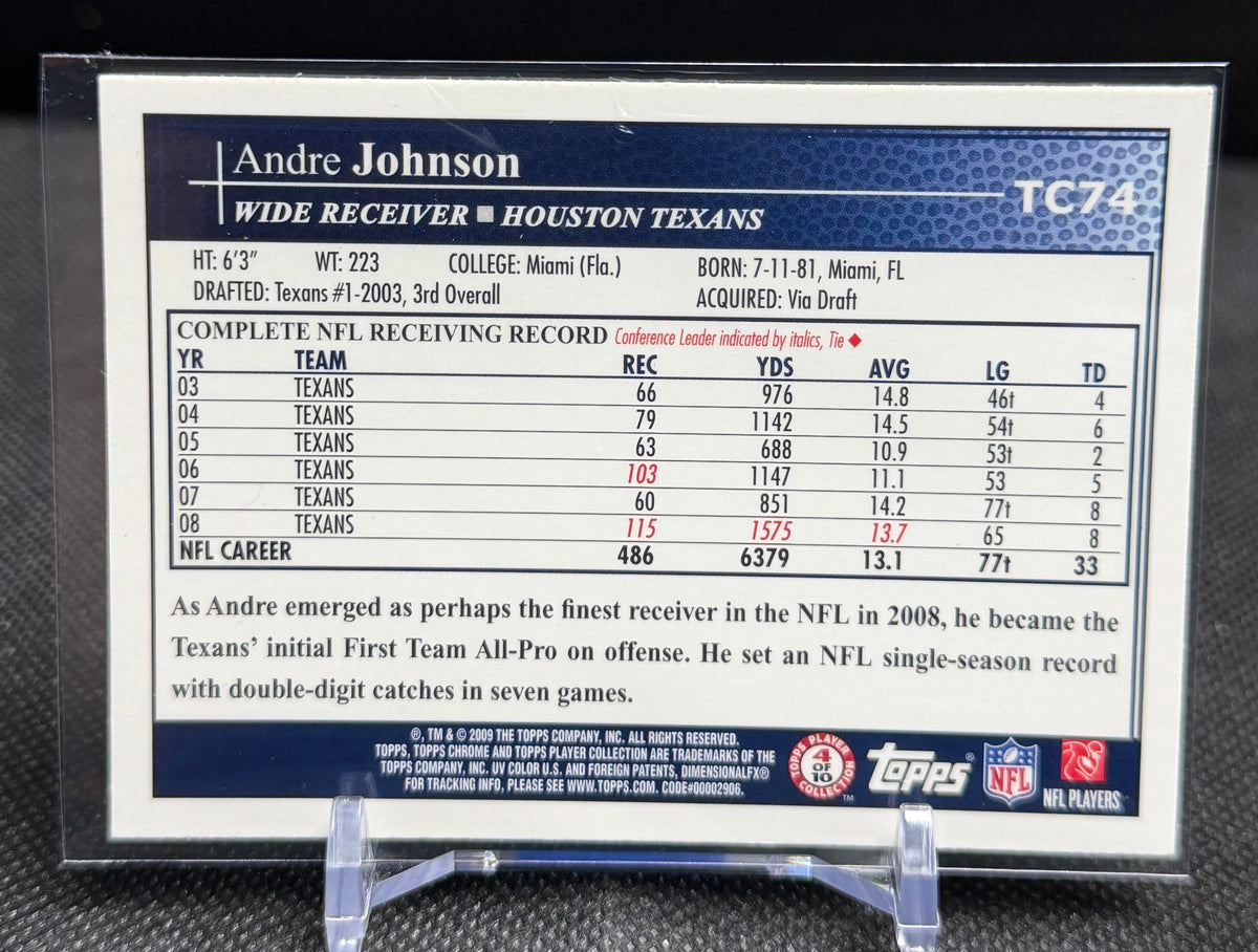 2009 Topps #60 Andre Johnson