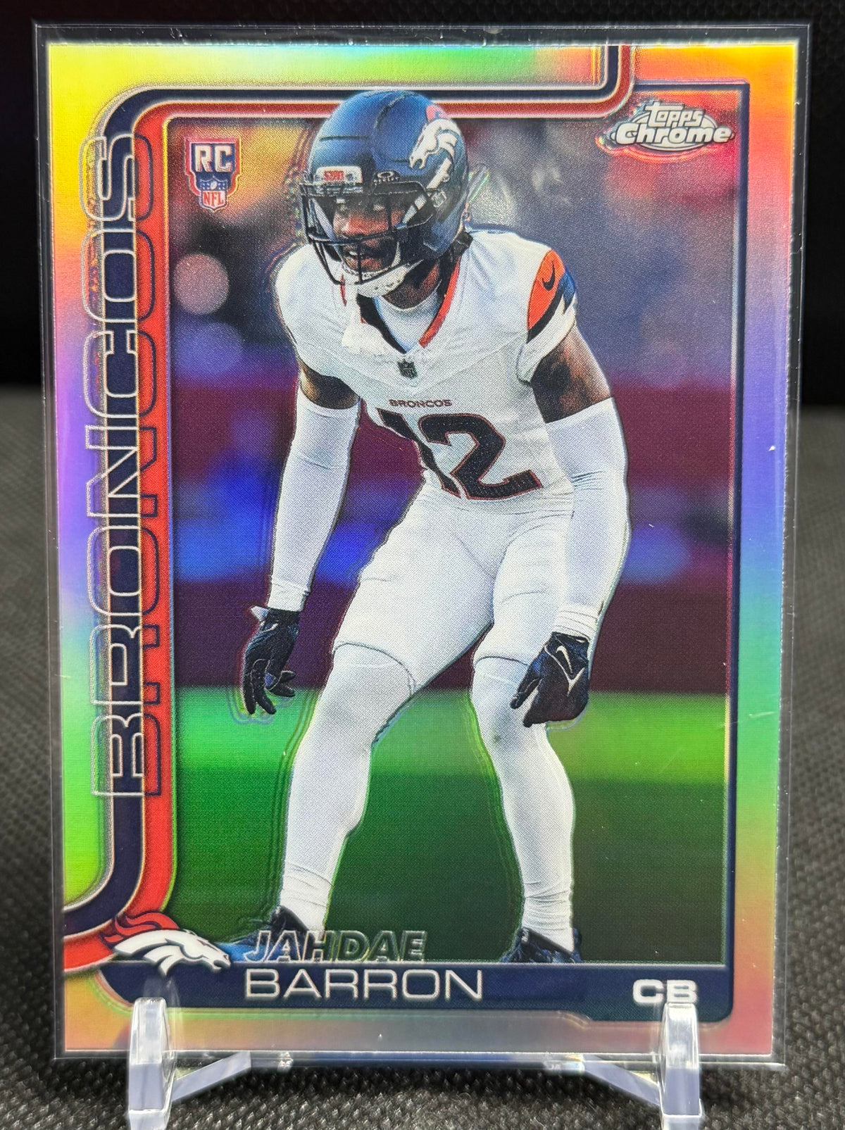 2025 Topps Chrome #359 Jahdae Barron Refractor