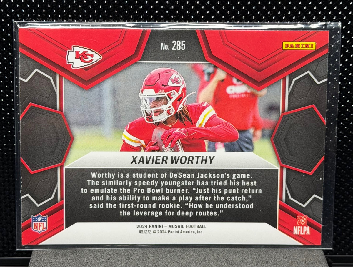 2024 Panini Mosaic #285 Xavier Worthy