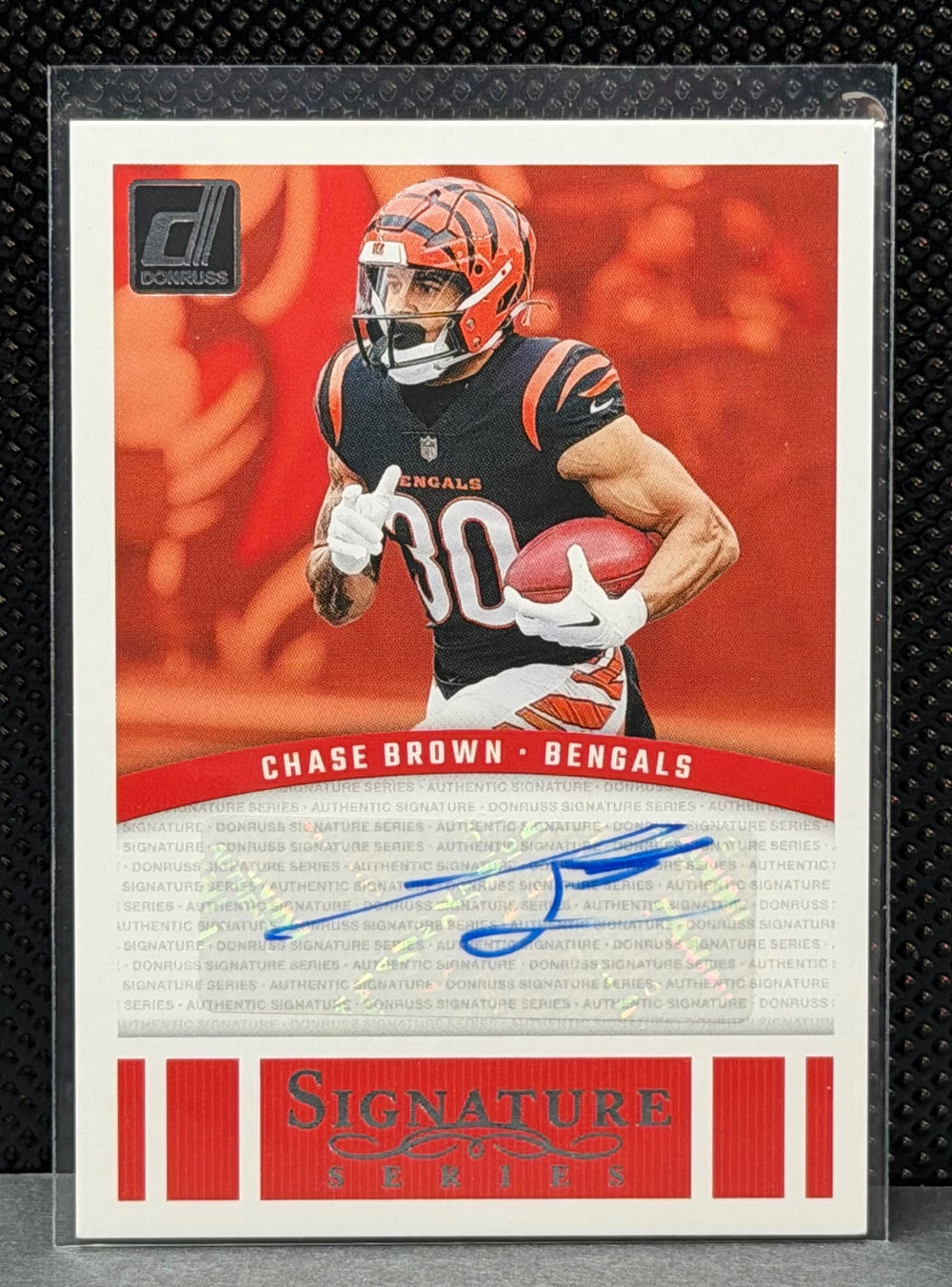 2024 Donruss #SSE-CBR Chase Brown Signature Series